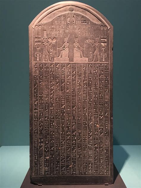 heracleion stele|Stele of Thonis.